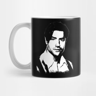 brendan fraser portrait Mug